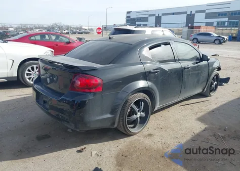 2013 Dodge Avenger Se z USA, uszkodzony, nr VIN 1C3CDZAB5DN725239